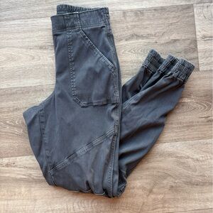 Spanx Stretch Twill Cargo Jogger Pant Ankle Zipper